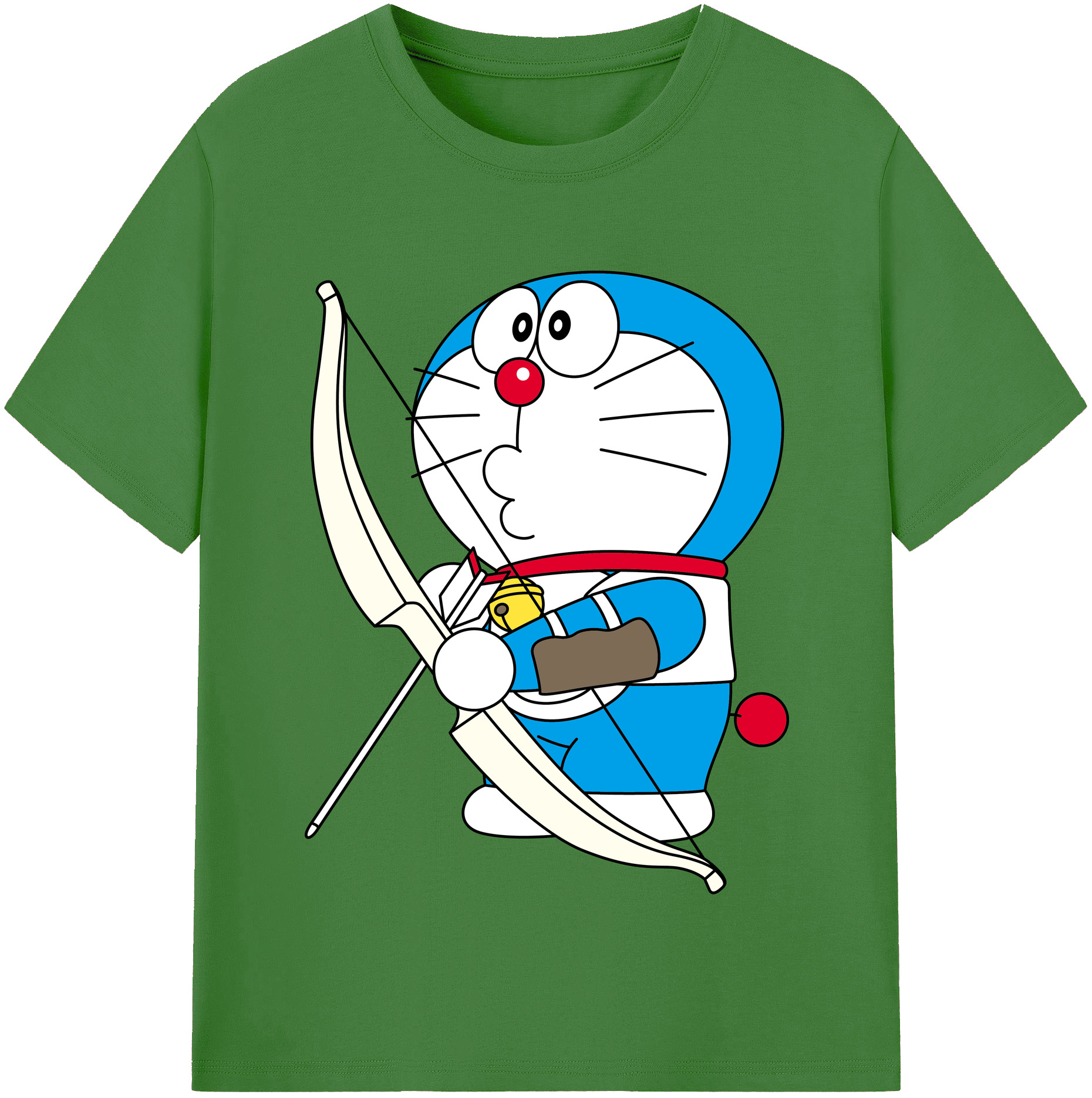 （画像用） ドラえもん Doraemon レディースカジュアルプリントTシャツ（綿100％）